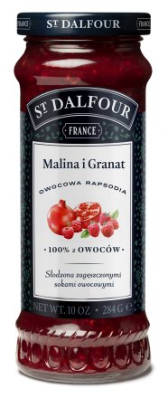 OWOCOWA RAPSODIA MALINA I GRANAT 