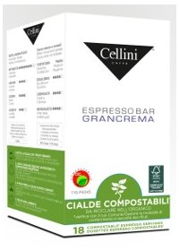 Kawa w biodegradowalnych saszetkach do ekspresów kolbowych Gran Crema