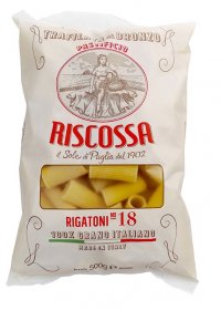 RIGATONI - MAKARON Z MATRYCY Z BRĄZU