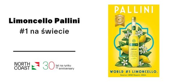 Pallini Limoncello na szczycie!