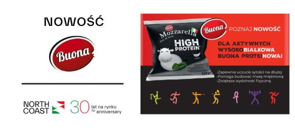 MOZZARELLA HIGH PROTEIN JUŻ DOSTĘPNA!