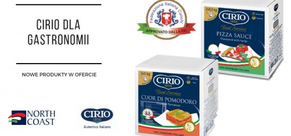 Nowe produkty Cirio dla Gastronomii