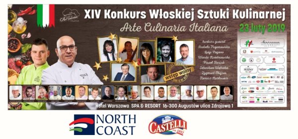 North Coast S.A. Złotym Sponsorem XIV Konkursu „Arte Culinaria Italiana” 