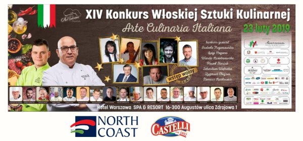 North Coast S.A. Złotym Sponsorem XIV Konkursu „Arte Culinaria Italiana”                 