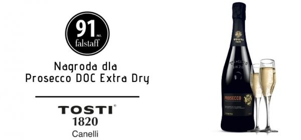 Wyróżnienie dla Prosecco DOC Extra DRY