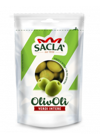 ZIELONE OLIWKI Z PESTKĄ W SOLANCE