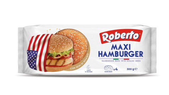 Maxi Hamburger pełne ziarno z sezamem