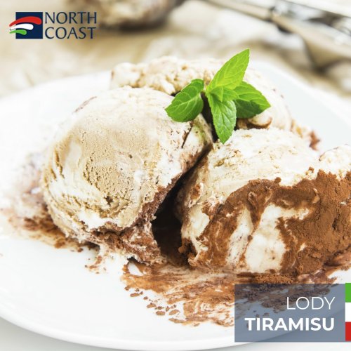 Lody tiramisu