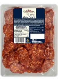 Salami piccante plastry