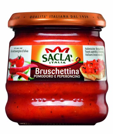 BRUSCHETTINA Z PAPRYKĄ CHILLI