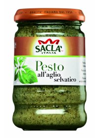 SOS PESTO Z CZOSNKIEM NIEDŹWIEDZIM