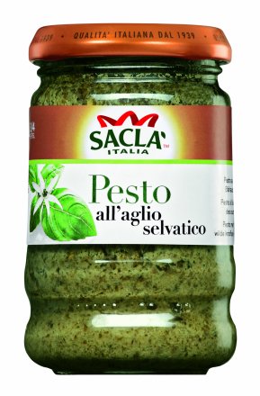 SOS PESTO Z CZOSNKIEM NIEDŹWIEDZIM