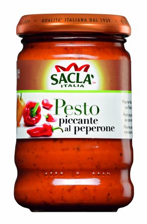 SOS PESTO Z OSTRĄ PAPRYKĄ CHILLI