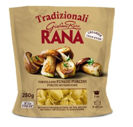 Tortelloni z borowikami 