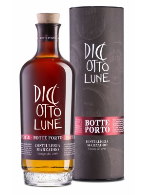 GRAPPA LE DICIOTTO LUNE RISERVA BOTTE PORTO