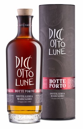 GRAPPA LE DICIOTTO LUNE RISERVA BOTTE PORTO