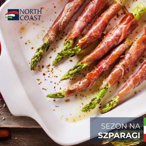 Szparagi z Parmigiano Reggiano i Prosciutto Crudo