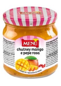 Sos chutney z mango i różowym pieprzem 