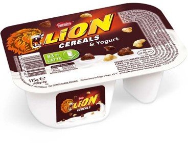 Jogurt dwukomorowy Lion